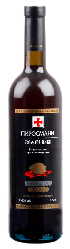 Пиросмани красное полусухое 0,75 л ООО Марнискари