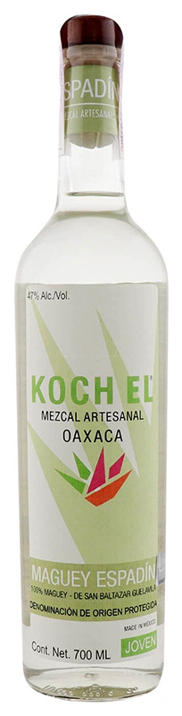 Мескаль "Коч Эль Мескаль Артезаналь Эспадин" креп 47%, емк 0,7 л