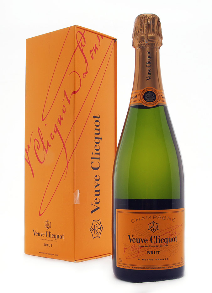 Шампанское Вдова Клико Брют, белое брют, 0.75 л