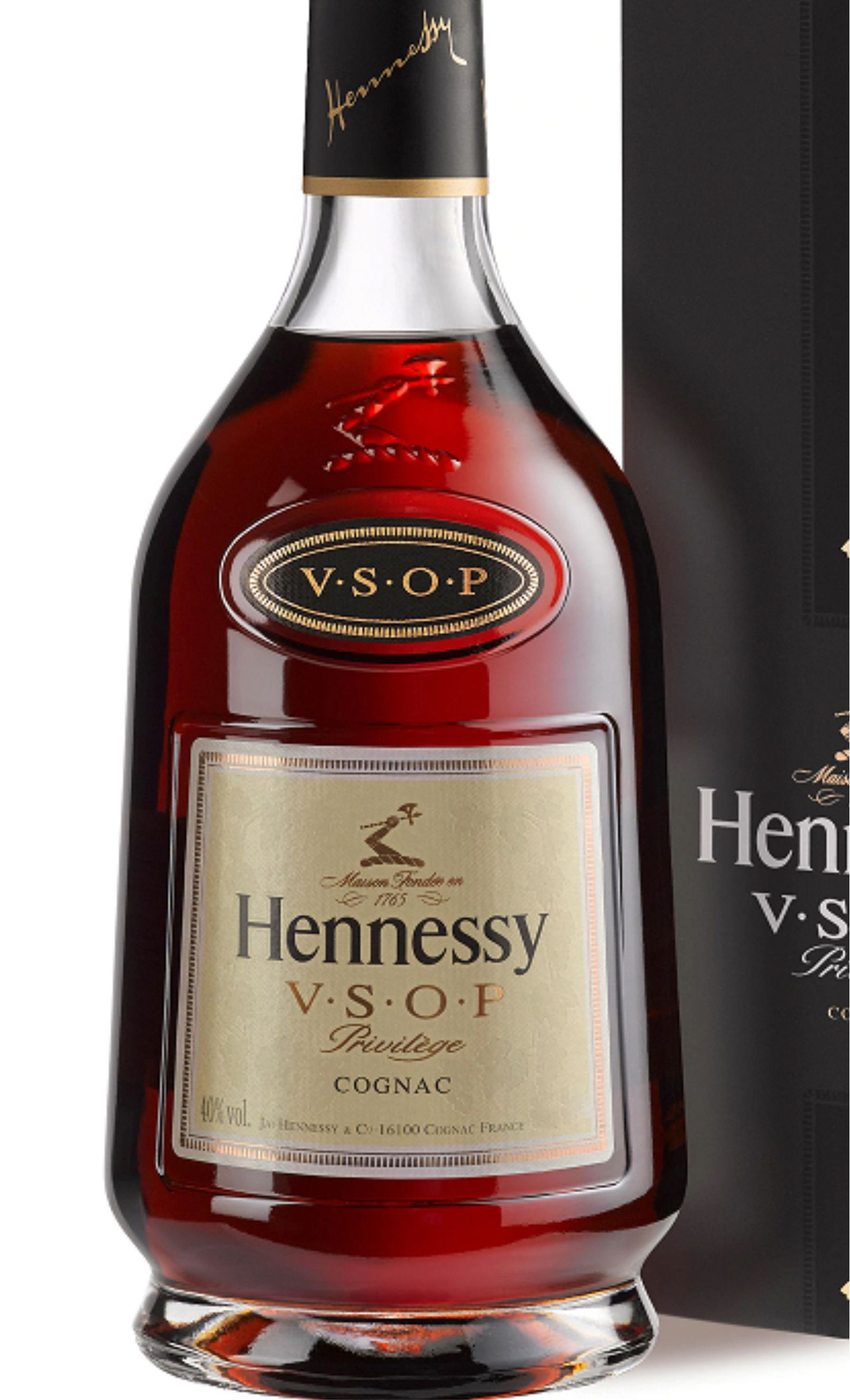 Этикетка Коньяк Хеннесси VSOP, 0.7 л