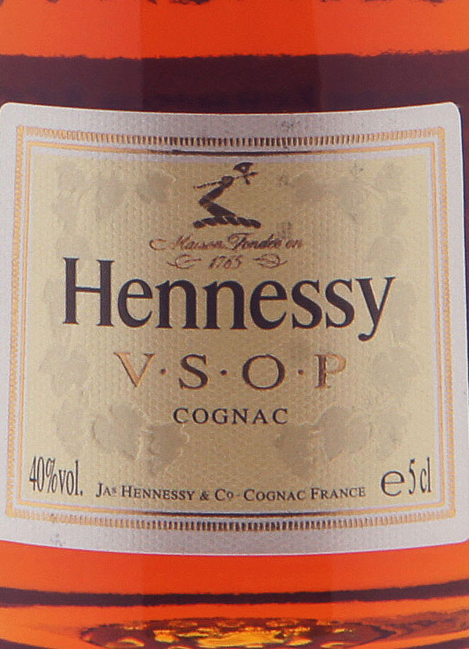 Этикетка Хеннесси VSOP 0.05л