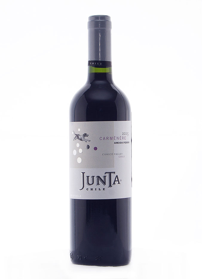 Вино Хунта Карменер Амиго Перро красное сухое 0.75л. 2015г. Долина Курико Чили