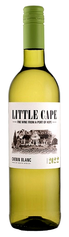 Вино выдержанное "Little Cape Chenin Blanc"/ "Литл Кейп Шенен Блан" 2022г белое сухое креп 12%, емк 0,75л