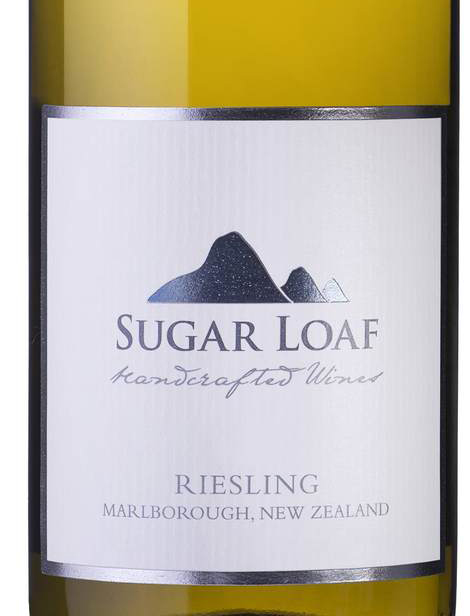 Этикетка Вино защищ. наимен. места происх. региона Мальборо "Sugar Loaf Riesling"/"Шугар Лоаф Рислинг"2018г  белое сухое креп 10