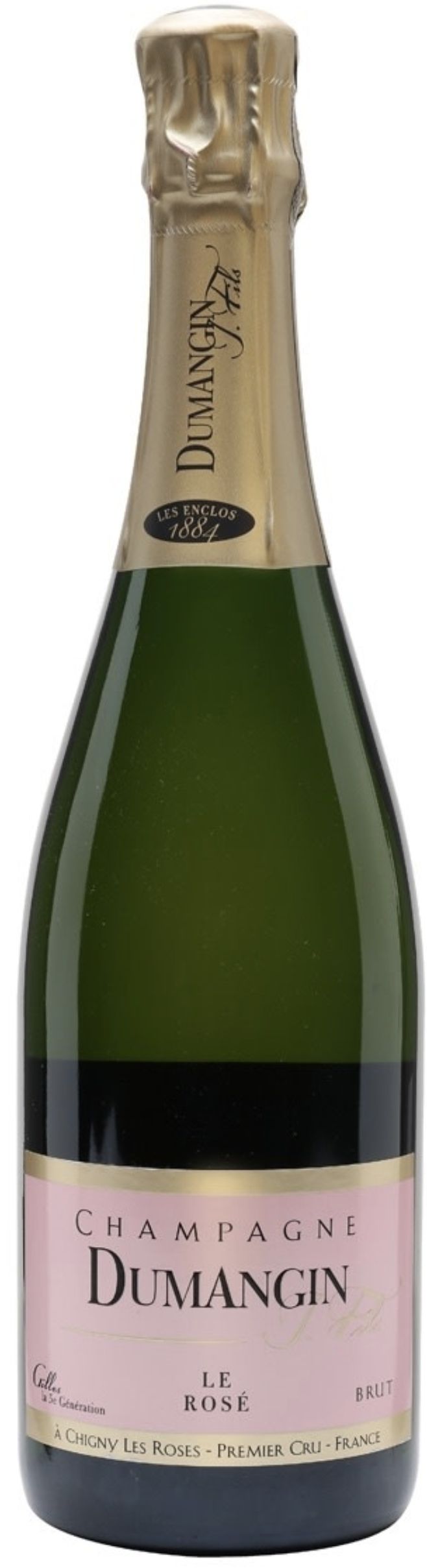 Шампанское Думанжин "Ла Розе", розовое брют, 0.75 л