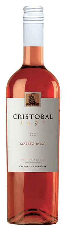 Вино защищенного географического указания региона Мендоза 1492 Мальбек-Розе Дон Кристобаль розовое сухое 0,75л