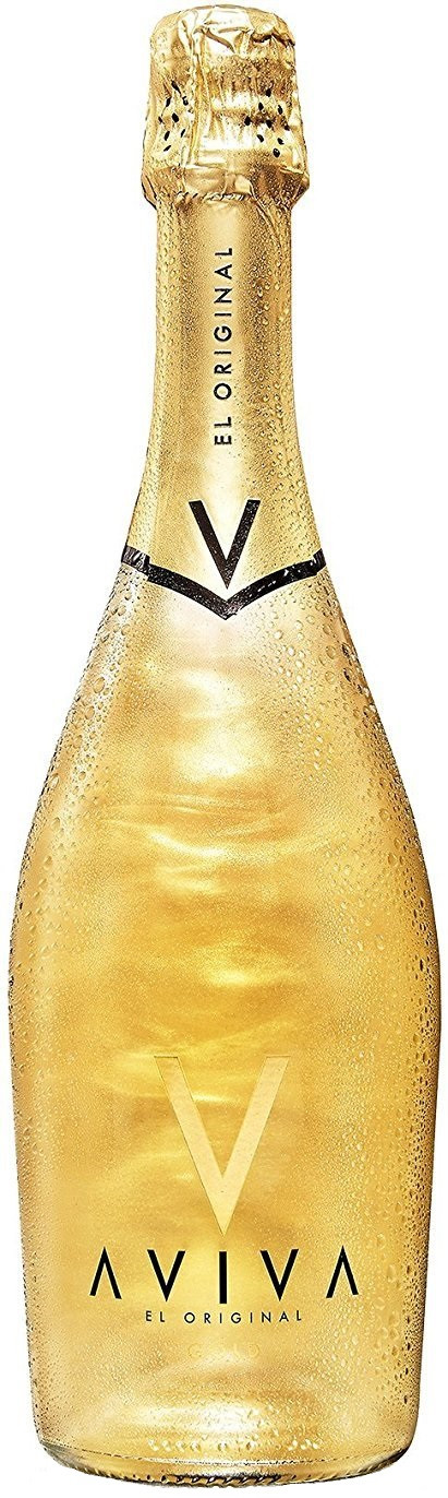 Винный напиток "Авива Голд", газированный сладкий, 0.75 л
