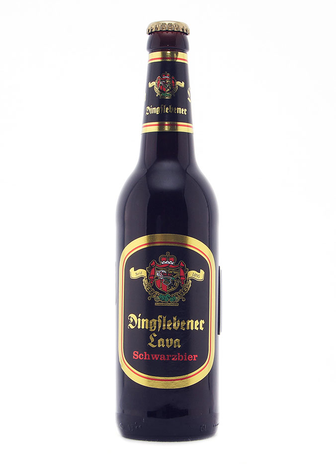 Дингслебенер Лава Пиво Темное Dingslebener Lava Schwarz Bier 6% 0,5л