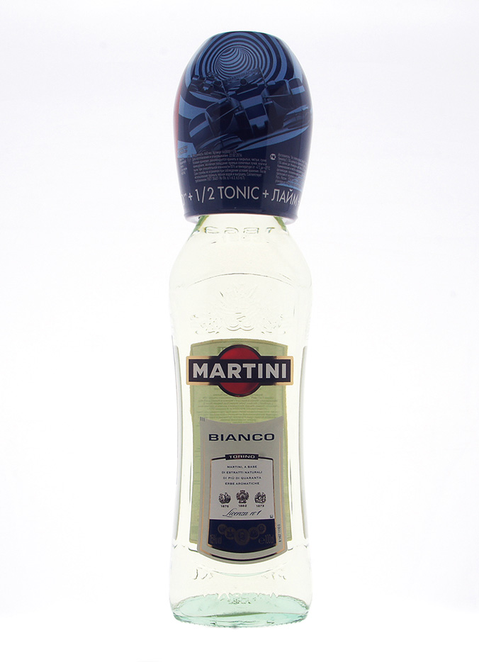 Мартини Бьянко 1.0л. + бокал - купить в Smart Wine Shop