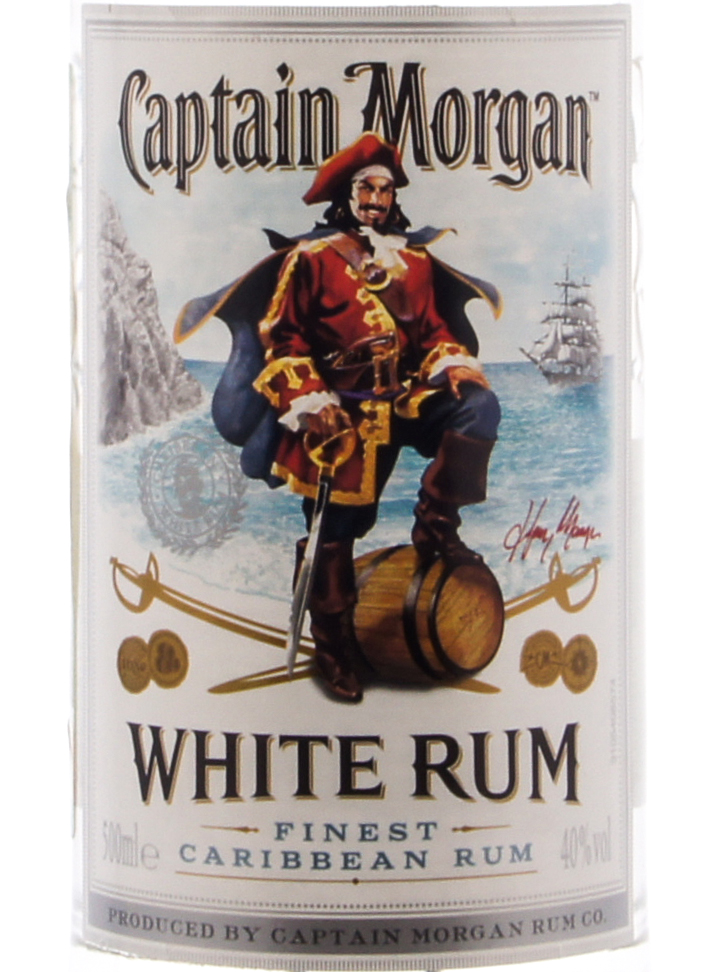 Ром Капитан Морган Уайт, 0.5 л - купить в Smart Wine Shop