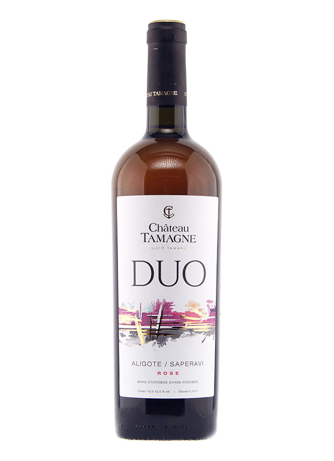 Дуо Шато Тамань розовое сухое 0,75 л. - купить в Smart Wine Shop