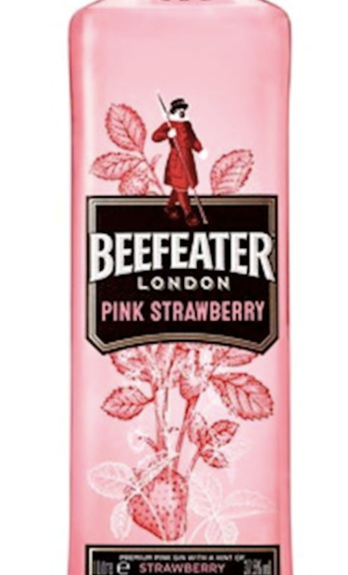 БИФИТЕР ПИНК СТРОБЕРРИ со вкусом кулбники, 37,5%, емкость 0.70л ...