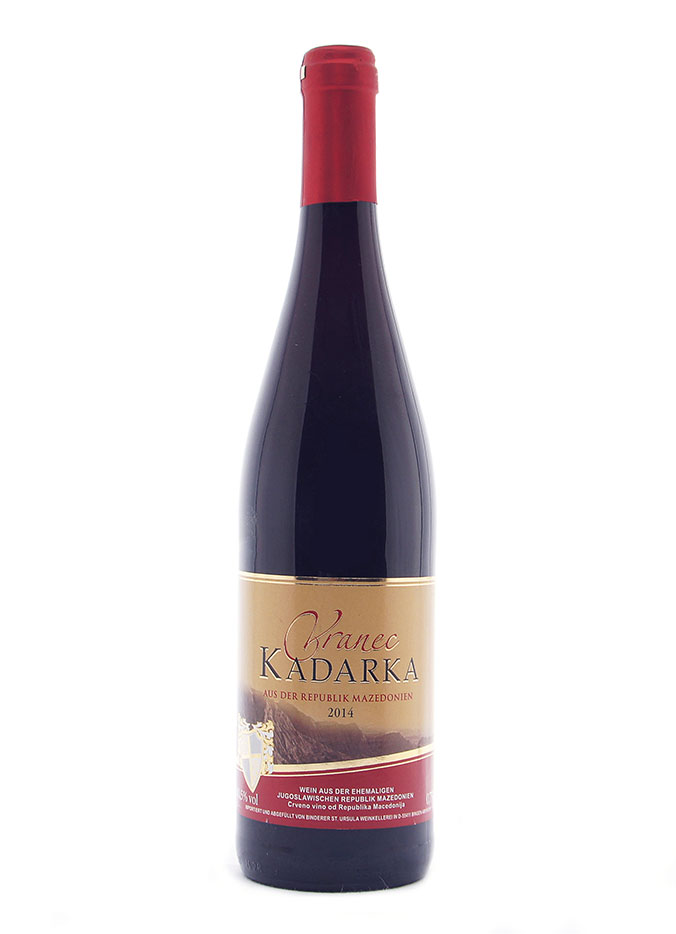 Вино Вранец Кадарка красное п/сладкое 0.75л. - купить в Smart Wine Shop